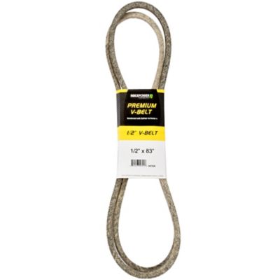 MaxPower 0.5 in. x 83 in. Premium Belt Reinforced with Kevlar Fiber Cords
