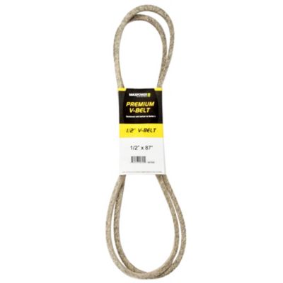 MaxPower 0.5 in. x 87 in. Premium Belt Reinforced with Kevlar Fiber Cords