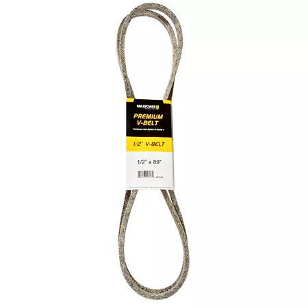 Premium 0.5" x 89" MaxPower Belt Reinforced with Kevlar Fiber Cords Mower Belts