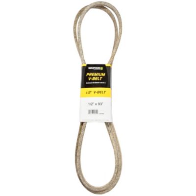 MaxPower 0.5 in. x 93 in. Premium Belt Reinforced with Kevlar Fiber Cords