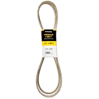 MaxPower 0.5 in. x 94 in. Premium Belt Reinforced with Kevlar Fiber Cords