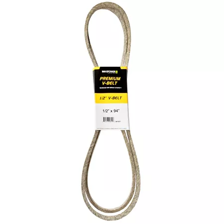 Premium 0.5" x 94" MaxPower Belt reinforced with Kevlar fiber cords Mower Belts