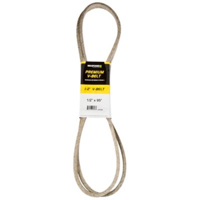 MaxPower 0.5 in. x 95 in. Premium Belt Reinforced with Kevlar Fiber Cords
