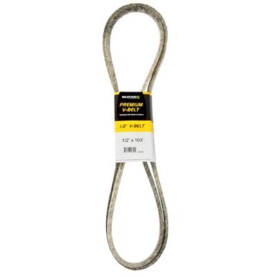 MaxPower 0.5 in. x 103 in. Premium Belt Reinforced with Kevlar Fiber Cords
