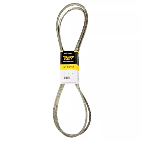 Premium 0.5" x 113" MaxPower Belt Reinforced with Kevlar Fiber Cords Mower Belts