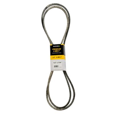 MaxPower 0.5 in. x 114 in. Premium Belt Reinforced with Kevlar Fiber Cords