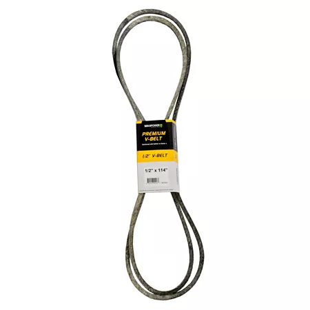 Premium 0.5" x 114" MaxPower Belt Reinforced with Kevlar Fiber Cords Mower Belts