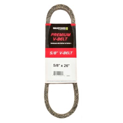 MaxPower 0.63 in. x 26 in. Premium Belt Reinforced with Kevlar Fiber Cords