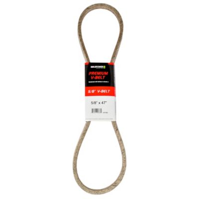MaxPower 0.63 in. x 47 in. Premium Belt Reinforced with Kevlar Fiber Cords