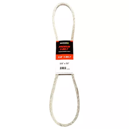 Premium 0.63" x 50" MaxPower Belt reinforced with Kevlar fiber cords Mower Belts