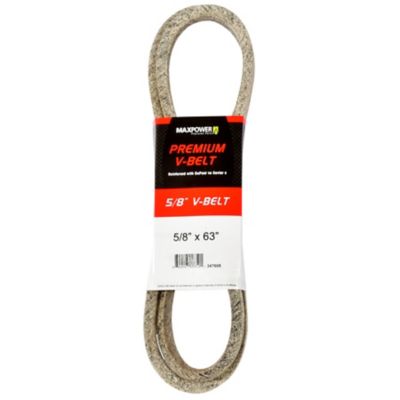 MaxPower 0.63 in. x 63 in. Premium Belt Reinforced with Kevlar Fiber Cords