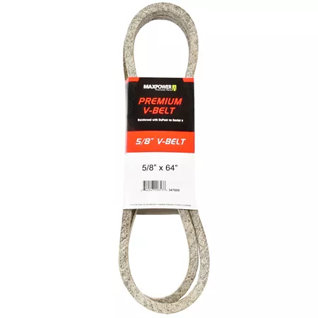 Premium 0.63" x 64" MaxPower Belt Reinforced with Kevlar Fiber Cords Mower Belts