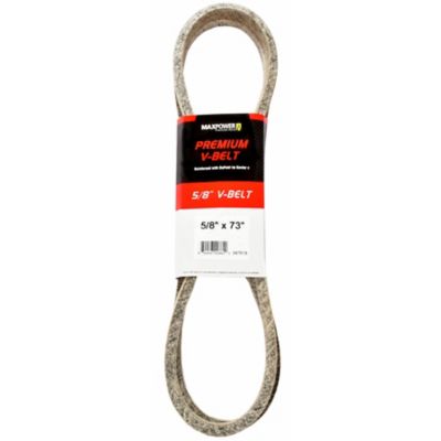 MaxPower 0.63 in. x 73 in. Premium Belt Reinforced with Kevlar Fiber Cords