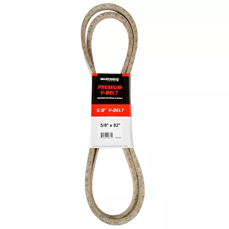 Premium 0.63" x 82" MaxPower Belt reinforced with Kevlar fiber cords Mower Belts