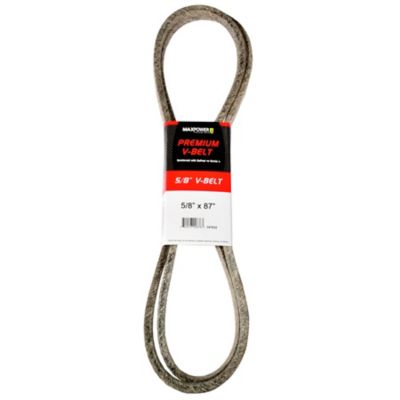 MaxPower 0.63 in. x 87 in. Premium Belt Reinforced with Kevlar Fiber Cords