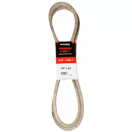 Premium 0.63" x 90" MaxPower Belt Reinforced with Kevlar Fiber Cords Mower Belts