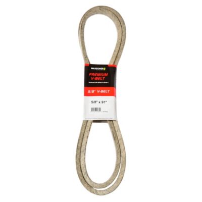 MaxPower 0.63 in. x 91 in. Premium Belt Reinforced with Kevlar Fiber Cords