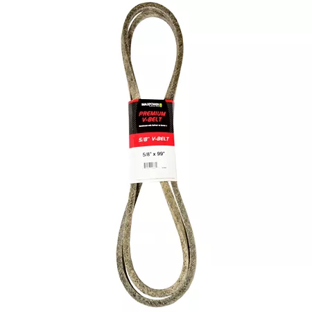 Premium 0.63" x 99" MaxPower Belt reinforced with Kevlar fiber cords Mower Belts