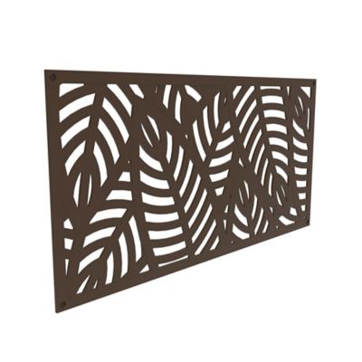 Image showing  2 ft. x 4 ft. Decorative Screen Panel, Sanibel Umber