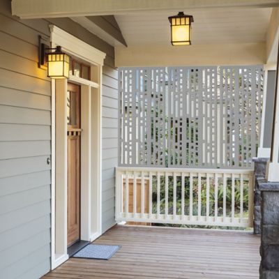 Image showing  2 ft. x 4 ft. Decorative Screen Panel, Morse Gray