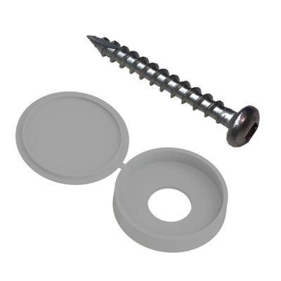 Image showing  Fastener Kit for Decorative Screen Panels, Gray