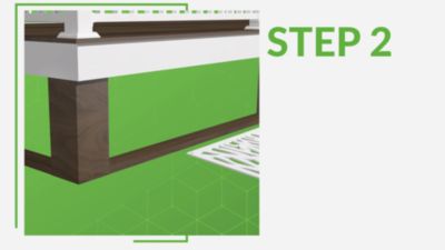 Image showing  Fastener Kit for Decorative Screen Panels, Gray