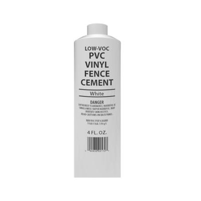 Barrette Outdoor Living 4 oz. Vinyl Adhesive, White