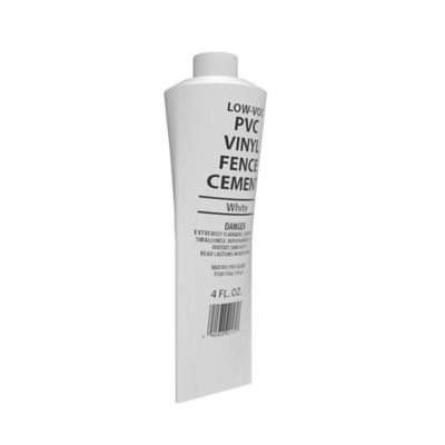 Image showing  4 oz. Vinyl Adhesive, White