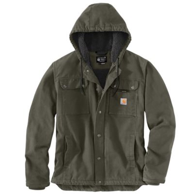 Carhartt Men's Washed Duck Bartlett Hooded Jacket