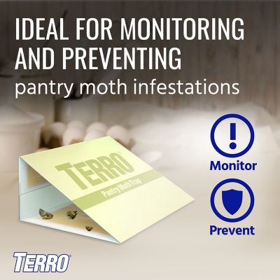 Image showing 5 th TERRO Pantry Moth Traps, 2-Pack