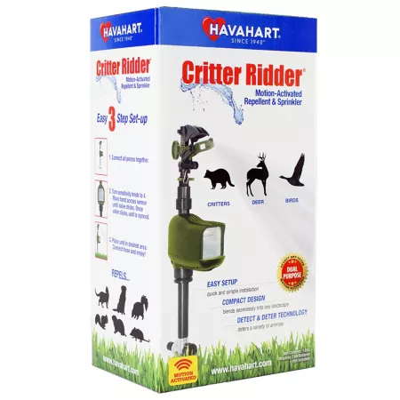 Havahart Critter Ridder Motion Activated Animal Repeller and Sprinkler Animal & Rodent Repellent