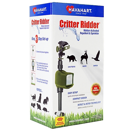 Havahart Critter Ridder Motion-Activated Animal Repellent and Sprinkler