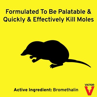Image showing  2.29 oz. Mole Poison Moleworms, 10-Pack