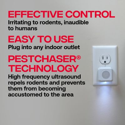 Image showing  PestChaser Rodent Repellent with Nightlight, 6-Pack
