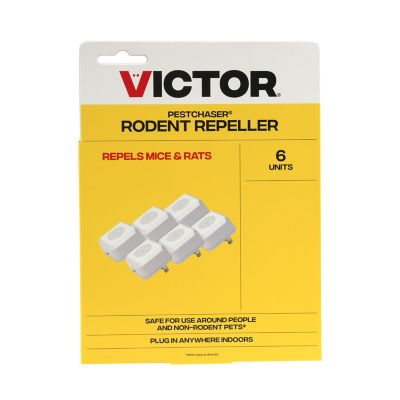 Image showing 7 th Victor Pest PestChaser Rodent Repellent with Nightlight, 6-Pack