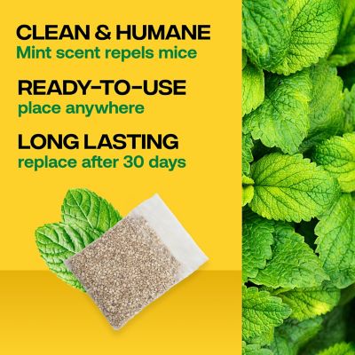 Image showing  0.98 oz. Scent-Away Natural Rodent Repeller Packs, 5-Pack