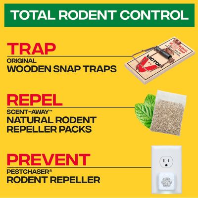 Image showing 7 th Victor Pest 0.98 oz. Scent-Away Natural Rodent Repeller Packs, 5-Pack