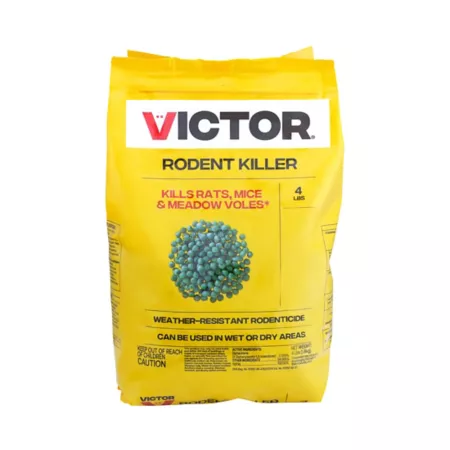 Victor 4 lb Rodent Killer Animal & Rodent Bait