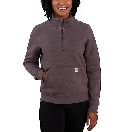 Carhartt Women\'s Relaxed Fit Midweight Half-Zip Sweatshirt at Tractor  Supply
