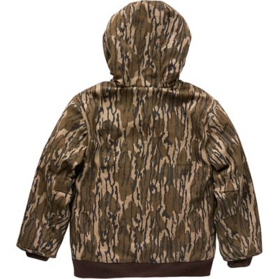 Image showing  Boys' Canvas Active Hooded Insulated Jacket