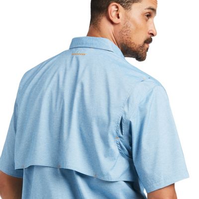 Image showing  Men's Short-Sleeve Rebar Made Tough VentTEK DuraStretch Work Shirt