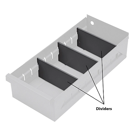 Durham MFG Dividers for Standard Steel Drawers, 12-Pack