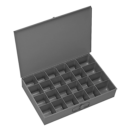 Durham MFG Large Steel Compartment Box, 24 Opening
