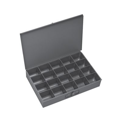 Durham MFG Large Steel Compartment Box, 20 Opening