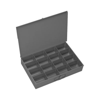 Durham MFG Large Steel Compartment Box, 16 Opening