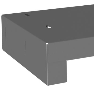 Image showing  Cold-Rolled Steel Base for 17-1/4 in. Deep Drawer Cabinets, Gray
