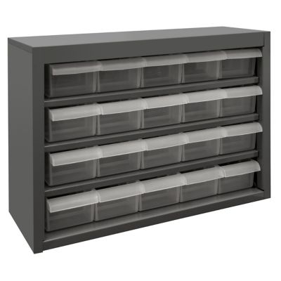 Durham MFG Steel Storage Cabinet with 20 Plastic Drawers