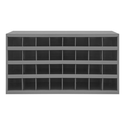 Image showing  32-Opening Steel Storage Bin, 9 in.
