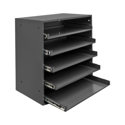 Durham MFG Large Bearing Slide Rack, 5 Compartments