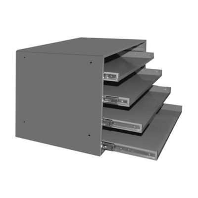 Durham MFG 4-Compartment Large Bearing Slide Rack